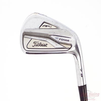 Titleist 718 AP2 Single Iron 6 Iron Aerotech SteelFiber j78 Steel Regular Right Handed 37.0in