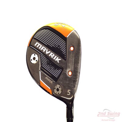 Callaway Mavrik Max Fairway Wood 5 Wood 5W UST Mamiya Helium Black 5 Graphite Senior Right Handed 42.75in