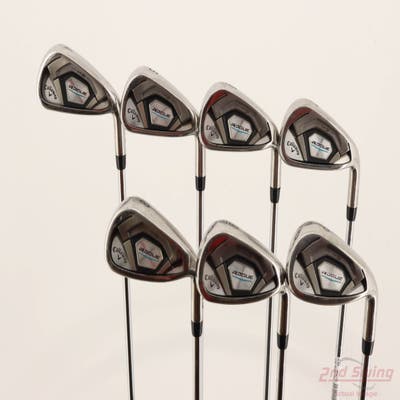 Callaway Rogue Iron Set 4-PW Stock Steel Shaft Steel Stiff Right Handed +1/4"