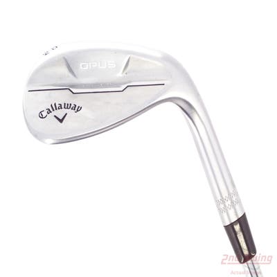 Callaway Opus Brushed Chrome Wedge Lob LW 60° 12 Deg Bounce W Grind True Temper Dynamic Gold Mid 115 Wedge Steel Wedge Flex Right Handed 35.0in