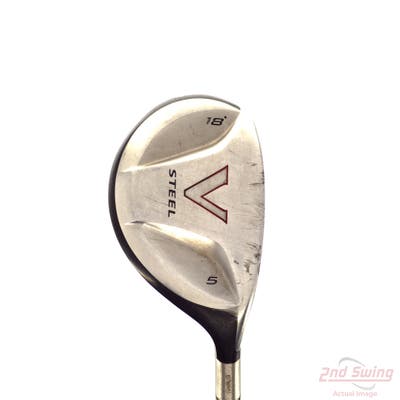 TaylorMade V Steel Fairway Wood 5 Wood 5W 18° TM M.A.S.2 Graphite Regular Right Handed 42.5in