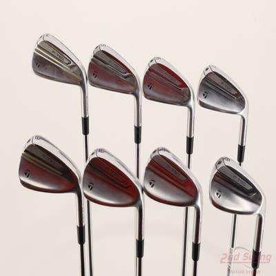 TaylorMade 2019 P790 Iron Set 4-PW AW True Temper Dynamic Gold 105 VSS Pro Steel Stiff Right Handed STD