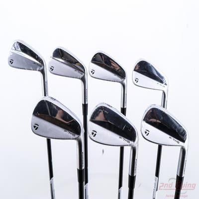 Mint TaylorMade 2023 P7MB Iron Set 4-PW Mitsubishi MMT 55 Graphite Senior Right Handed -1/4"