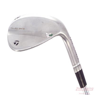 TaylorMade Milled Grind 4 Chrome Wedge Sand SW 56° 8 Deg Bounce LB True Temper Dynamic Gold Tour Issue 115 Steel Wedge Flex Right Handed 35.25in