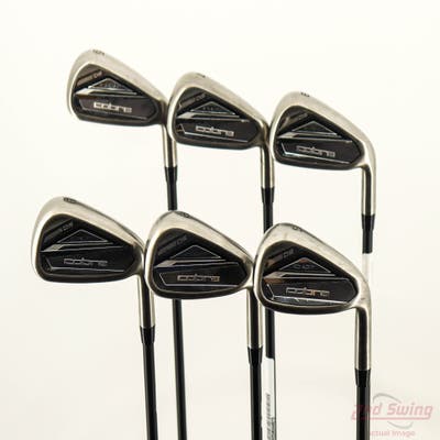 Cobra DS-ADAPT Iron Set 6-PW GW FST KBS PGI 75 Graphite Regular Right Handed -1/4"