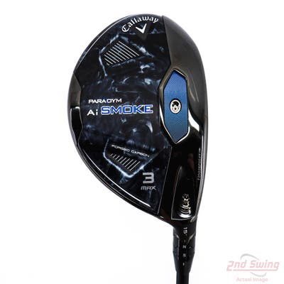 Mint Callaway Paradym Ai Smoke Max Fairway Wood 3 Wood 3W 15° Mitsubishi Tensei AV-XLINK Blue 65 Graphite Regular Right Handed 43.25in