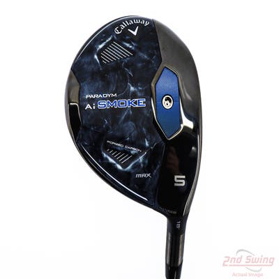 Mint Callaway Paradym Ai Smoke Max Fairway Wood 5 Wood 5W 18° Mitsubishi Tensei AV-XLINK Blue 65 Graphite Regular Right Handed 42.75in