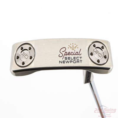 Mint Titleist Scotty Cameron Special Select Newport Putter Steel Right Handed 35.0in