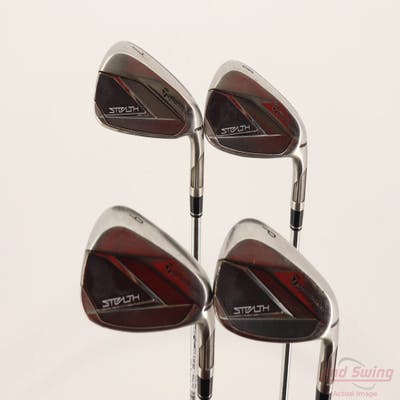 TaylorMade Stealth Iron Set 7-PW FST KBS MAX 85 MT Steel Stiff Right Handed STD