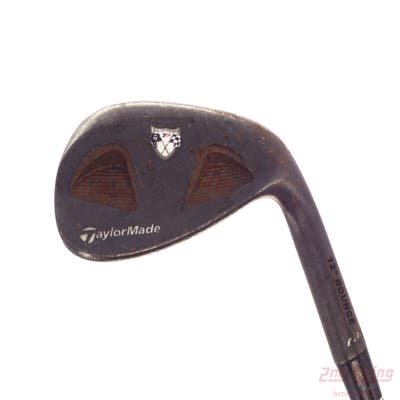 TaylorMade Rac Black TP Wedge Sand SW 56° 12 Deg Bounce Stock Steel Shaft Steel Wedge Flex Right Handed 34.5in
