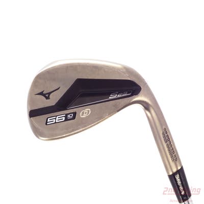 Mizuno S23 Copper Cobalt Wedge Sand SW 56° 10 Deg Bounce D Grind FST KBS Hi-Rev 2.0 Steel Wedge Flex Right Handed 35.25in