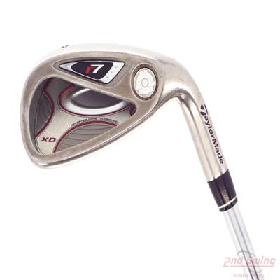 TaylorMade R7 XD Single Iron Pitching Wedge PW TM T-Step 90 Steel Uniflex Right Handed 36.0in