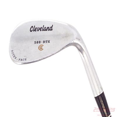 Cleveland 588 RTX Satin Chrome Wedge Sand SW 56° 14 Deg Bounce True Temper Dynamic Gold Steel Wedge Flex Right Handed 35.75in