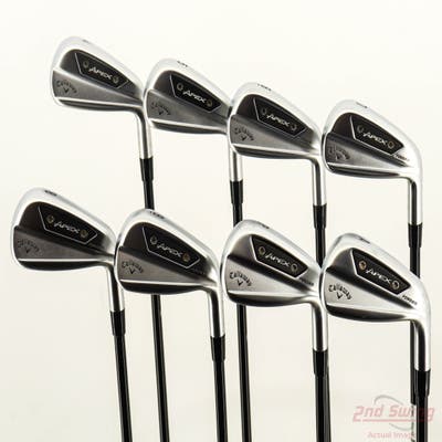 Mint Callaway Apex Ai200 Iron Set 4-PW AW Mitsubishi MMT 85 Graphite Regular Right Handed +1/2"