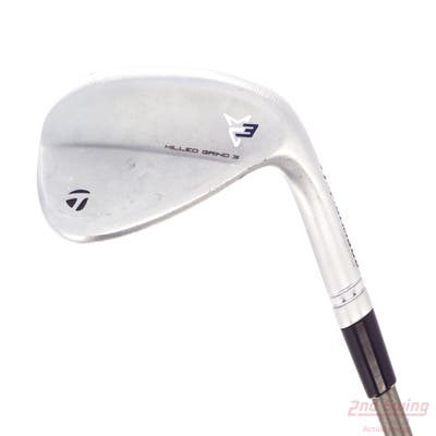 TaylorMade Milled Grind 3 Raw Chrome Wedge Sand SW 54° 11 Deg Bounce SB Aerotech SteelFiber i95 Graphite Regular Right Handed 36.0in