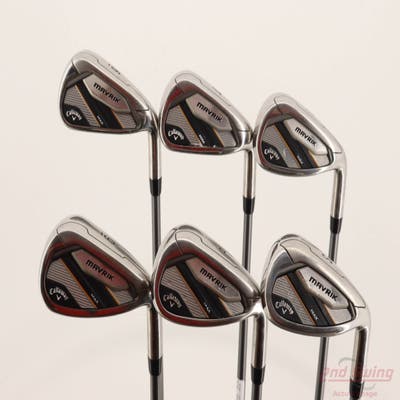 Callaway Mavrik Max Iron Set 6-PW SW Project X Catalyst 65 Graphite Regular Right Handed -1/4"