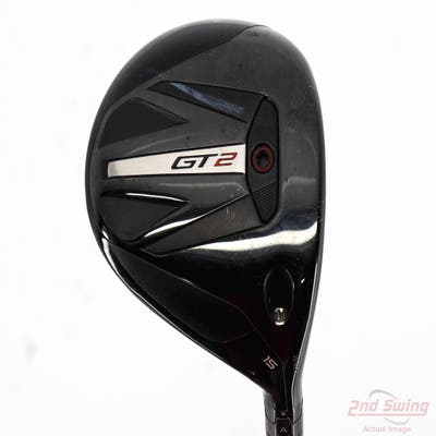 Titleist GT2 Fairway Wood 3 Wood 3W 15° Aldila Rogue Black 95 MSI 80 Graphite Stiff Right Handed 43.25in
