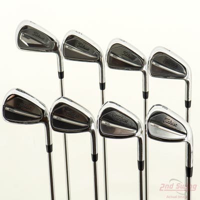 Titleist 2023 T200/T350 Combo Iron Set 4-PW AW Stock Steel Shaft Steel Stiff Right Handed +1/2"