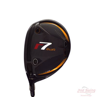 TaylorMade r7 Quad Mini Driver 11.5° Fujikura 2025 Air Speeder 50 Black Graphite Senior Left Handed 44.5in
