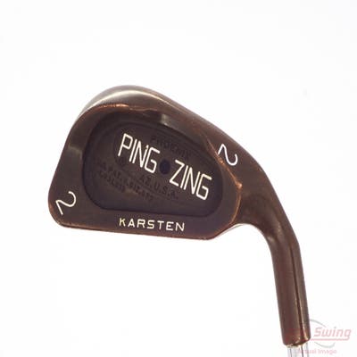 Ping Zing Beryllium Copper Single Iron 2 Iron Ping DGS Steel Regular Right Handed Black Dot 39.5in