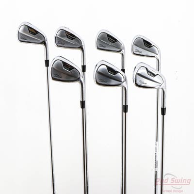 Titleist 2021 T200 Iron Set 4-PW True Temper AMT Black S300 Steel Stiff Right Handed STD