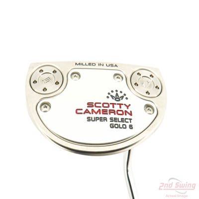 Mint Titleist Scotty Cameron Super Select GOLO 6 Putter Steel Right Handed 33.0in