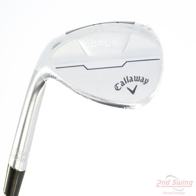 Mint Callaway Opus Brushed Chrome Wedge Lob LW 60° 10 Deg Bounce S Grind True Temper Dynamic Gold Mid 115 Wedge Steel Wedge Flex Left Handed 35.0in