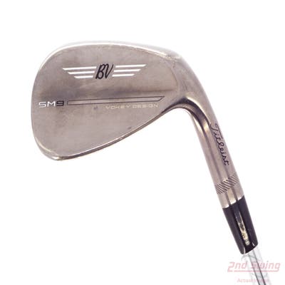 Titleist Vokey SM9 Brushed Steel Wedge Pitching Wedge PW 48° 10 Deg Bounce F Grind Titleist Vokey BV Steel Wedge Flex Right Handed 36.0in