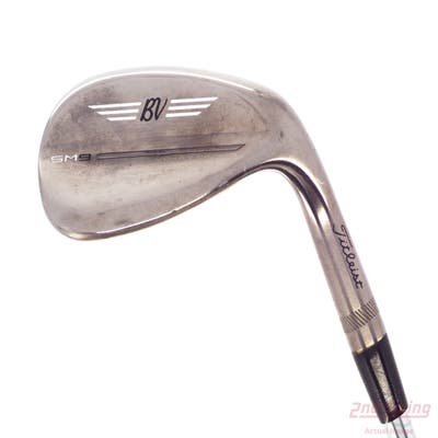 Titleist Vokey SM9 Brushed Steel Wedge Lob LW 58° 14 Deg Bounce K Grind Titleist Vokey BV Steel Wedge Flex Right Handed 35.0in