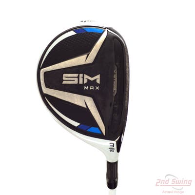 TaylorMade SIM MAX Fairway Wood 3 Wood 3W 15° Aldila NV Ladies 45 Graphite Ladies Right Handed 42.0in