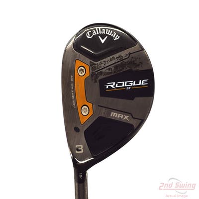 Callaway Rogue ST Max Fairway Wood 3 Wood 3W 15° Mitsubishi Tensei AV-XLINK Blue 65 Graphite Stiff Left Handed 43.25in
