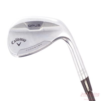 Callaway Opus Platinum Chrome Wedge Sand SW 54° 10 Deg Bounce Z Grind True Temper Dynamic Gold Mid 115 TI Wedge GunMetal Steel Wedge Flex Right Handed 35.25in