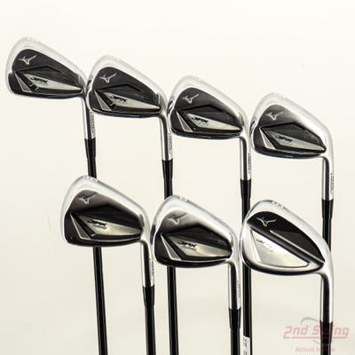 Mizuno JPX 923 Hot Metal Pro Iron Set 5-PW GW Mitsubishi MMT 105 Graphite Stiff Right Handed -3/4"