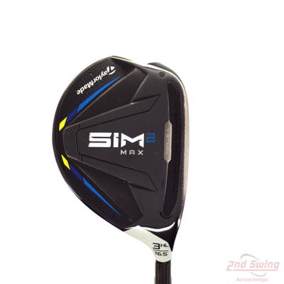TaylorMade SIM2 MAX Fairway Wood 3 Wood HL 16.5° Fujikura Ventus Blue 5 Graphite Regular Right Handed 43.5in