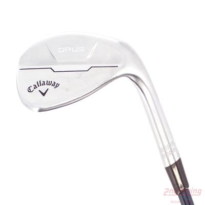Callaway Opus Brushed Chrome Wedge Lob LW 58° 10 Deg Bounce S Grind UST Recoil Dart HDC 65 Graphite Wedge Flex Right Handed 35.0in