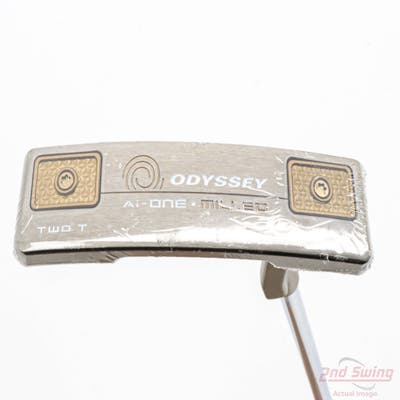 Mint Odyssey Ai-ONE Milled Silver Two T Putter Steel Right Handed 34.0in
