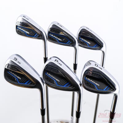 Cleveland Launcher XL Iron Set 6-PW AW Aerotech SteelFiber i70cw Graphite Regular Right Handed +1/4"