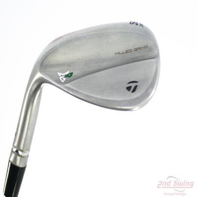 TaylorMade Milled Grind 4 Chrome Wedge Lob LW 58° 11 Deg Bounce SB Titleist Vokey BV Steel Wedge Flex Left Handed 35.0in