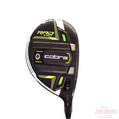 Cobra RAD Speed Fairway Wood 3 Wood 3W 14.5° Project X EvenFlow Riptide CB 40 Graphite Senior Right Handed 43.5in