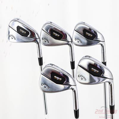 Callaway Rogue ST Pro Iron Set 7-GW Stock Steel Shaft Steel Regular Right Handed +1/4"