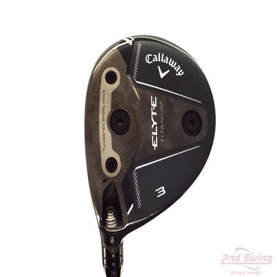 Callaway Elyte Ti Fairway Wood 3 Wood 3W 15° Mitsubishi Diamana TB Series 70 Graphite Stiff Left Handed 43.0in