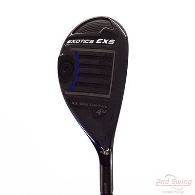 Tour Edge Exotics EXS Hybrid 4 Hybrid 22° Mitsubishi Tensei CK Blue 80 Graphite Stiff Right Handed 39.75in