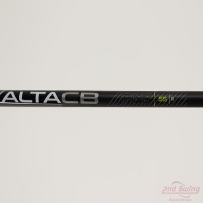 Used W/ Ping RH Adapter Ping ALTA CB 55 Black 55 Driver Shaft Regular 44.75in