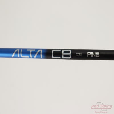 Used W/ Ping RH Adapter Ping Alta CB Blue 50 Driver Shaft Stiff 45.0in