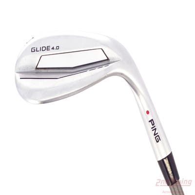 Ping Glide 4.0 Wedge Lob LW 60° 10 Deg Bounce S Grind Aerotech SteelFiber i110cw Steel Stiff Right Handed Red dot 35.5in