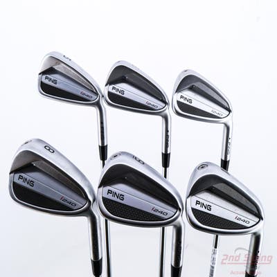 Ping i240 Iron Set 5-PW True Temper Dynamic Gold S300 Steel Stiff Right Handed Black Dot +1/4"