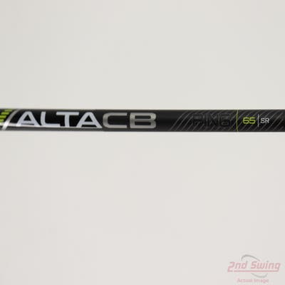 Used W/ Ping RH Adapter Ping ALTA CB 65 Black 65 Fairway Shaft Senior 40.0in