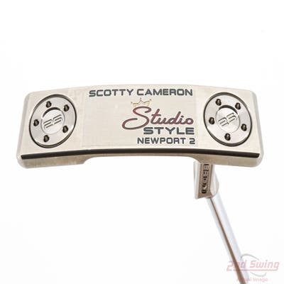 Mint Titleist Scotty Cameron 2025 Studio Style Newport 2 Putter Steel Right Handed 35.0in