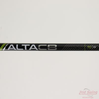 Used W/ Ping RH Adapter Ping ALTA CB 70 Black 70 Hybrid Shaft Senior 37.5in