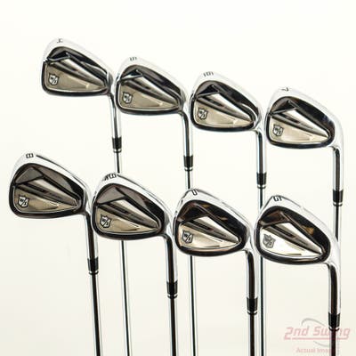 Wilson Staff Dynapwr Forged Iron Set 4-PW GW FST KBS Max Ultralite Steel Regular Right Handed +3/4"